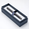 Tom Hessin Revolution Charcoal Rollerball Pen - Wooden Barrel & Gunmetal Trim - Pen Boutique Ltd