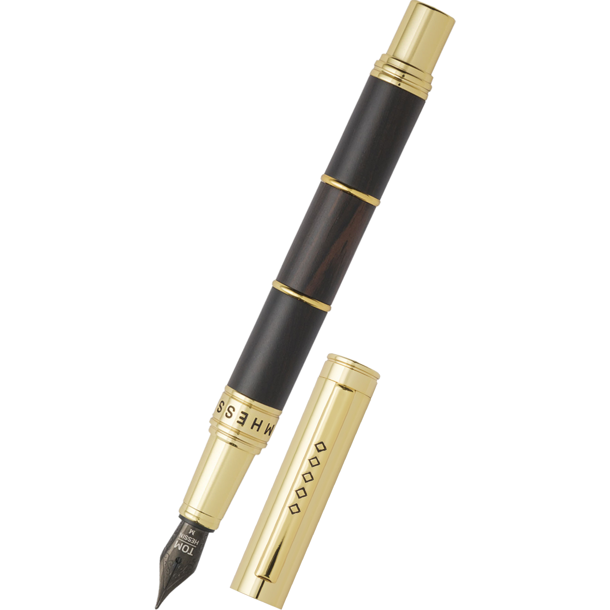 Tom Hessin Revolution Fountain Pen - Palace Gates Collection-Pen Boutique Ltd
