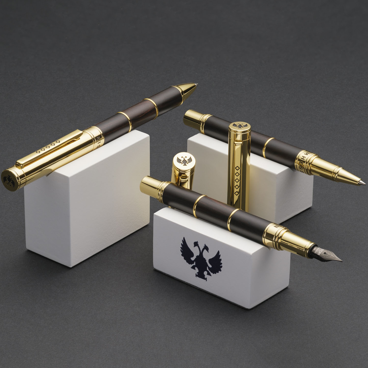 Tom Hessin Revolution Fountain Pen - Palace Gates Collection-Pen Boutique Ltd