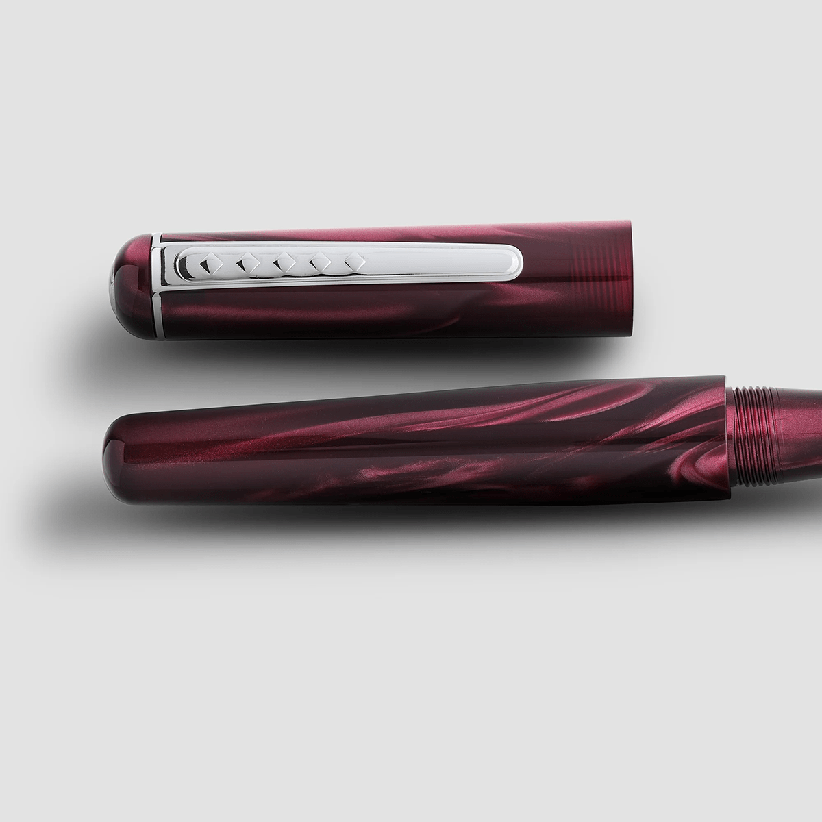 Tom Hessin Charles "Castle Claret" Fountain Pen - Pen Boutique Ltd
