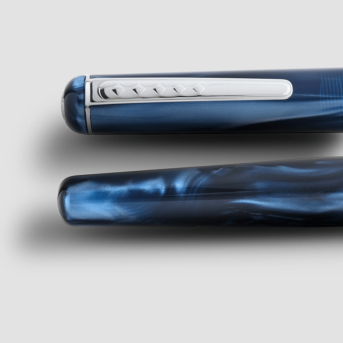 Tom Hessin Charles "Signature Blue" Fountain Pen - Pen Boutique Ltd