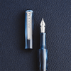 Tom Hessin Charles "Signature Blue" Fountain Pen - Pen Boutique Ltd