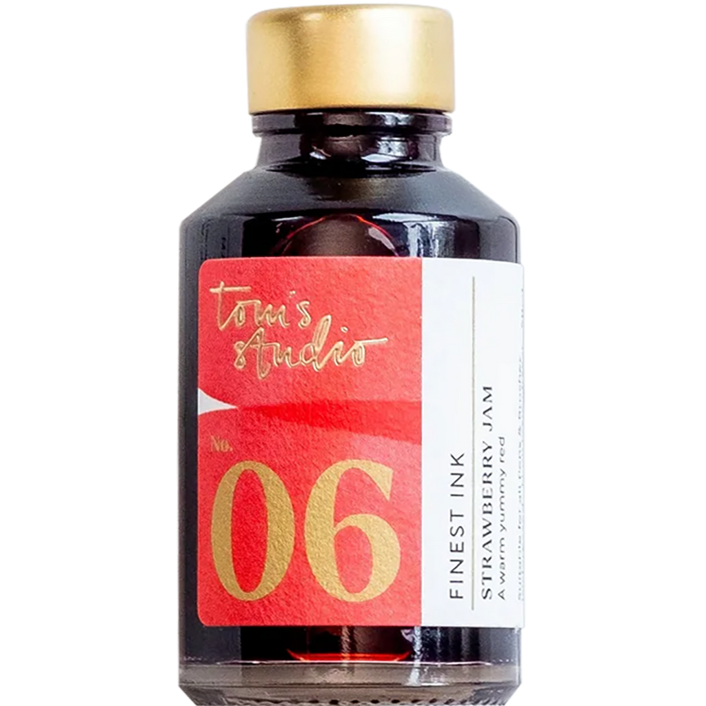Tom's Studio Ink Bottles - 06 Strawberry Jam - 50ml-Pen Boutique Ltd