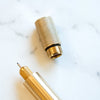 Tom's Studio Lumos Pro Single Tip Fineliner Pen - Brass