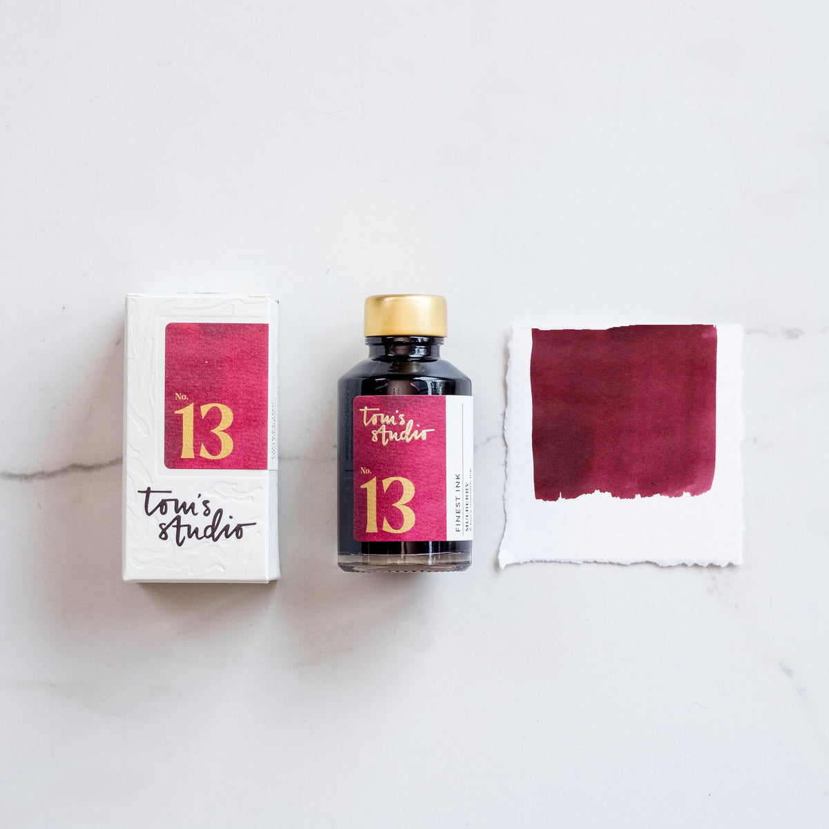 Tom's Studio Ink Bottles - 13 Mulberry - 50ml-Pen Boutique Ltd