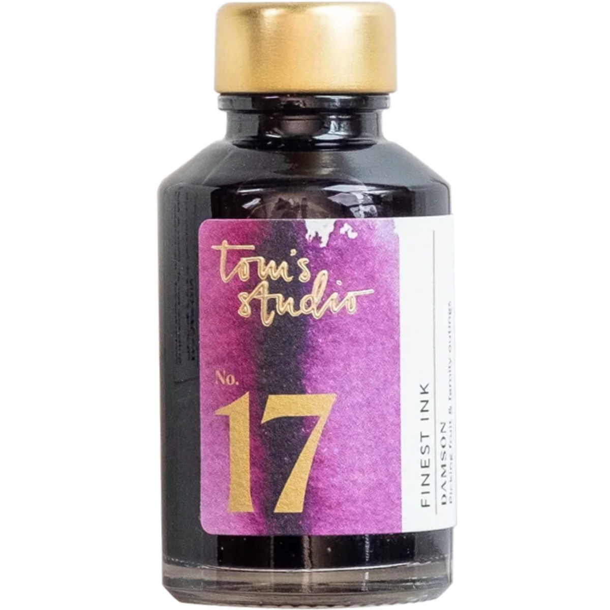 Tom's Studio Ink Bottles - 17 Damson - 50ml-Pen Boutique Ltd