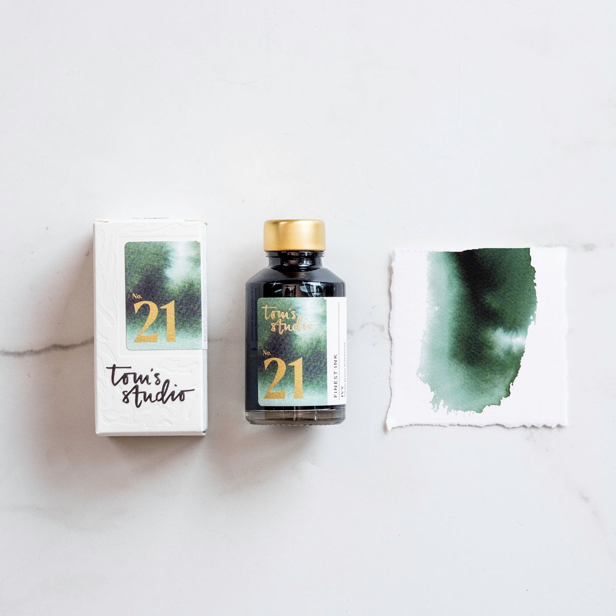 Tom's Studio Ink Bottles - 21 Ivy - 50ml-Pen Boutique Ltd