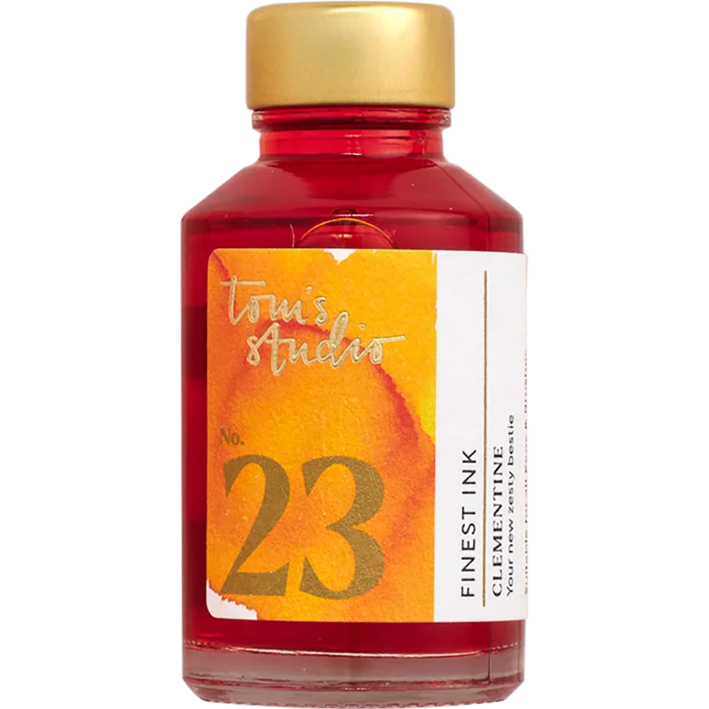 Tom's Studio Ink Bottles - 23 Clementine - 50ml-Pen Boutique Ltd
