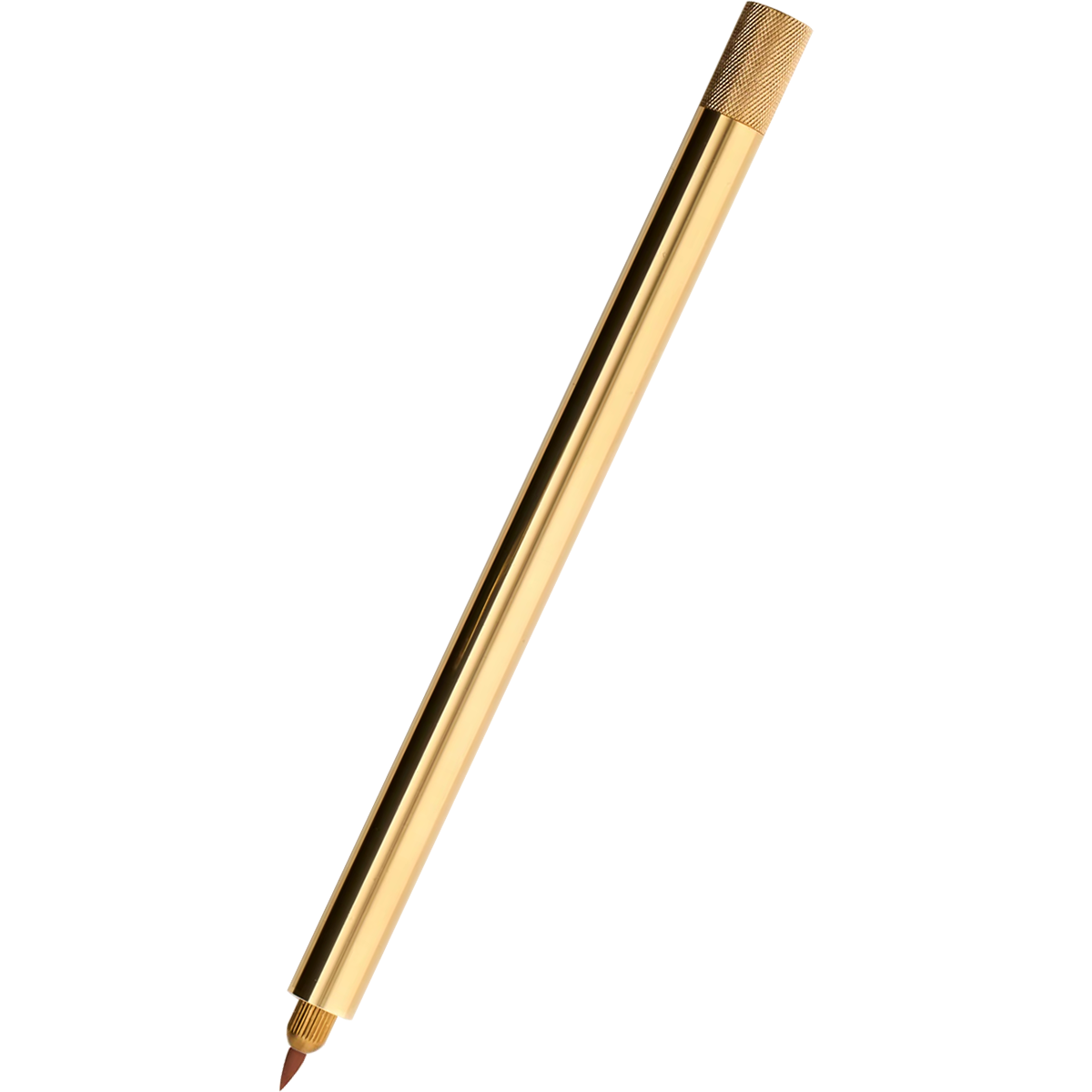 Tom's Studio Lumos Pro Single Tip Fineliner Pen - Brass-Pen Boutique Ltd