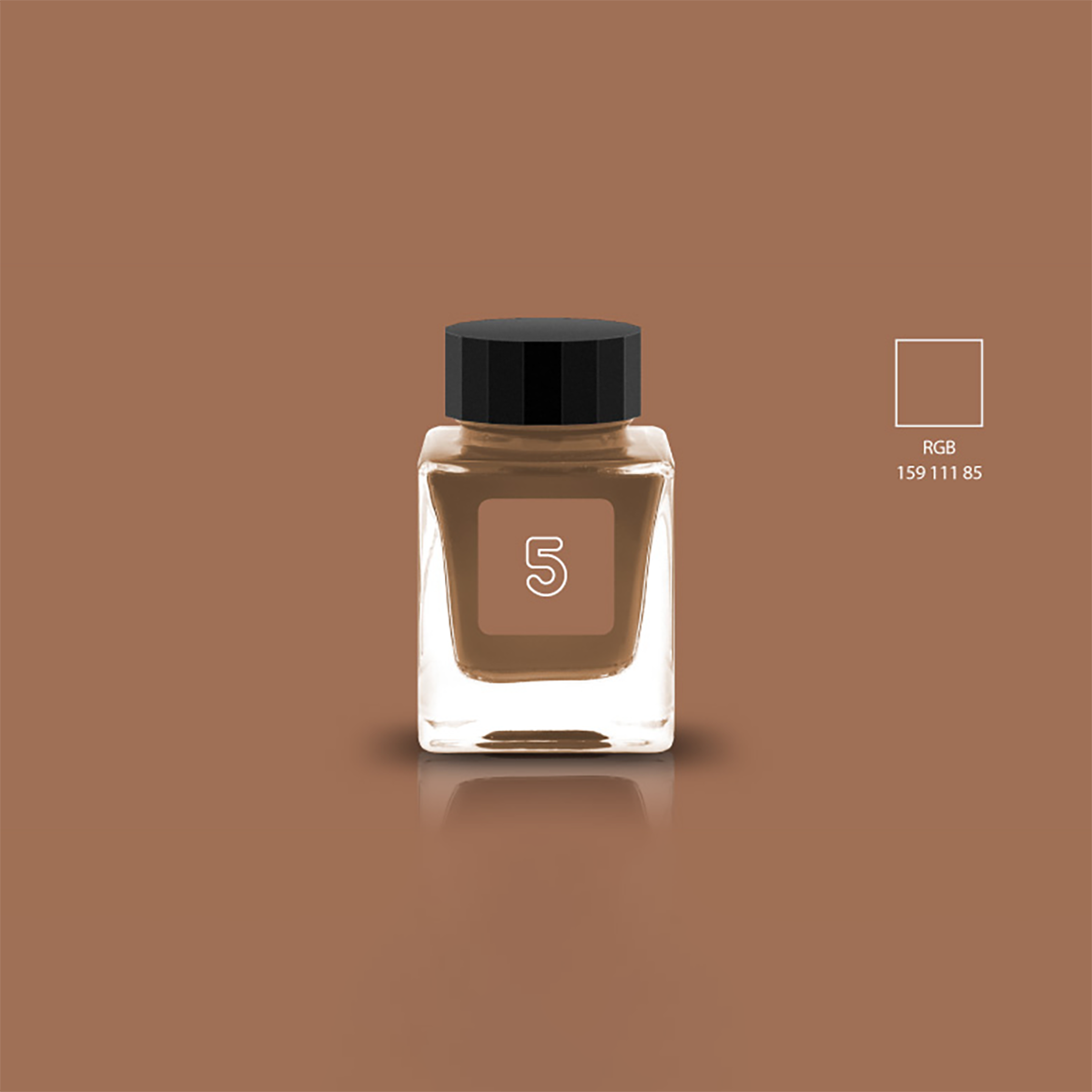 Tono & Lims Standard Collection - 5 Not so bad Tonocha Brown - 30ml-Pen Boutique Ltd