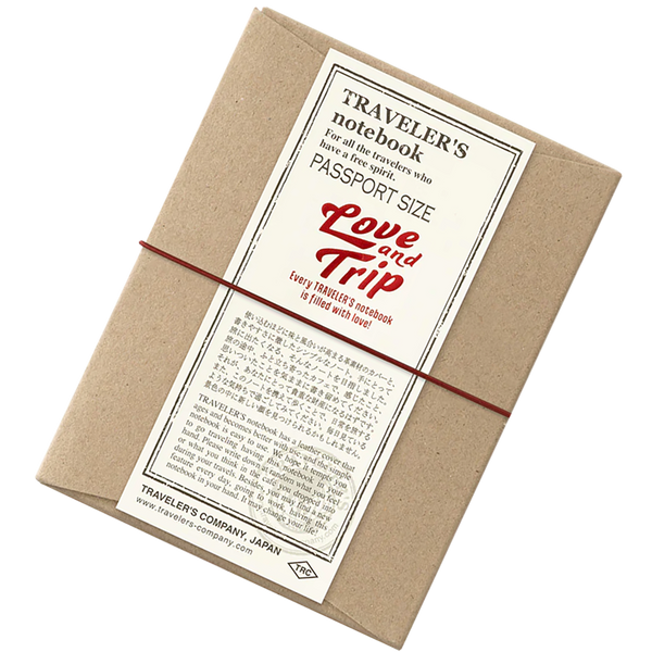 Traveler's Notebook - Love and Trip (Passport Size) 2025 Edition
