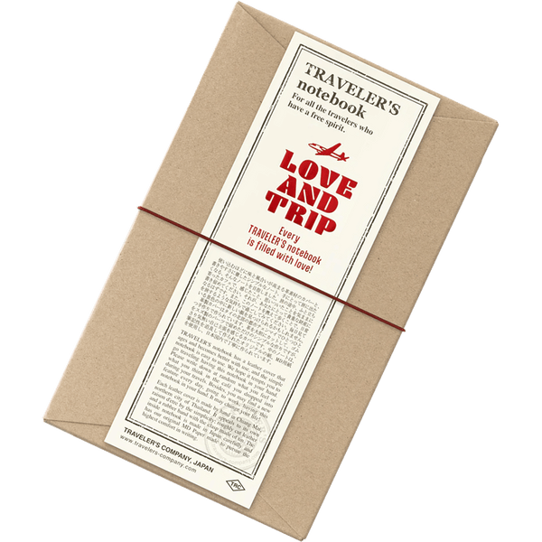 Traveler's Notebook - Love and Trip (Regular Size) 2025 Edition Traveler's Notebook - Love and Trip (Regular Size) 2025 Edition
