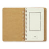 Traveler's Spiral Ring Notebook - A6 DW Kraft Paper - Slim