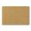 Traveler's Spiral Ring Notebook - B6 - Blank DW Kraft Paper