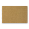 Traveler's Spiral Ring Notebook - B6 - Blank MD Paper White