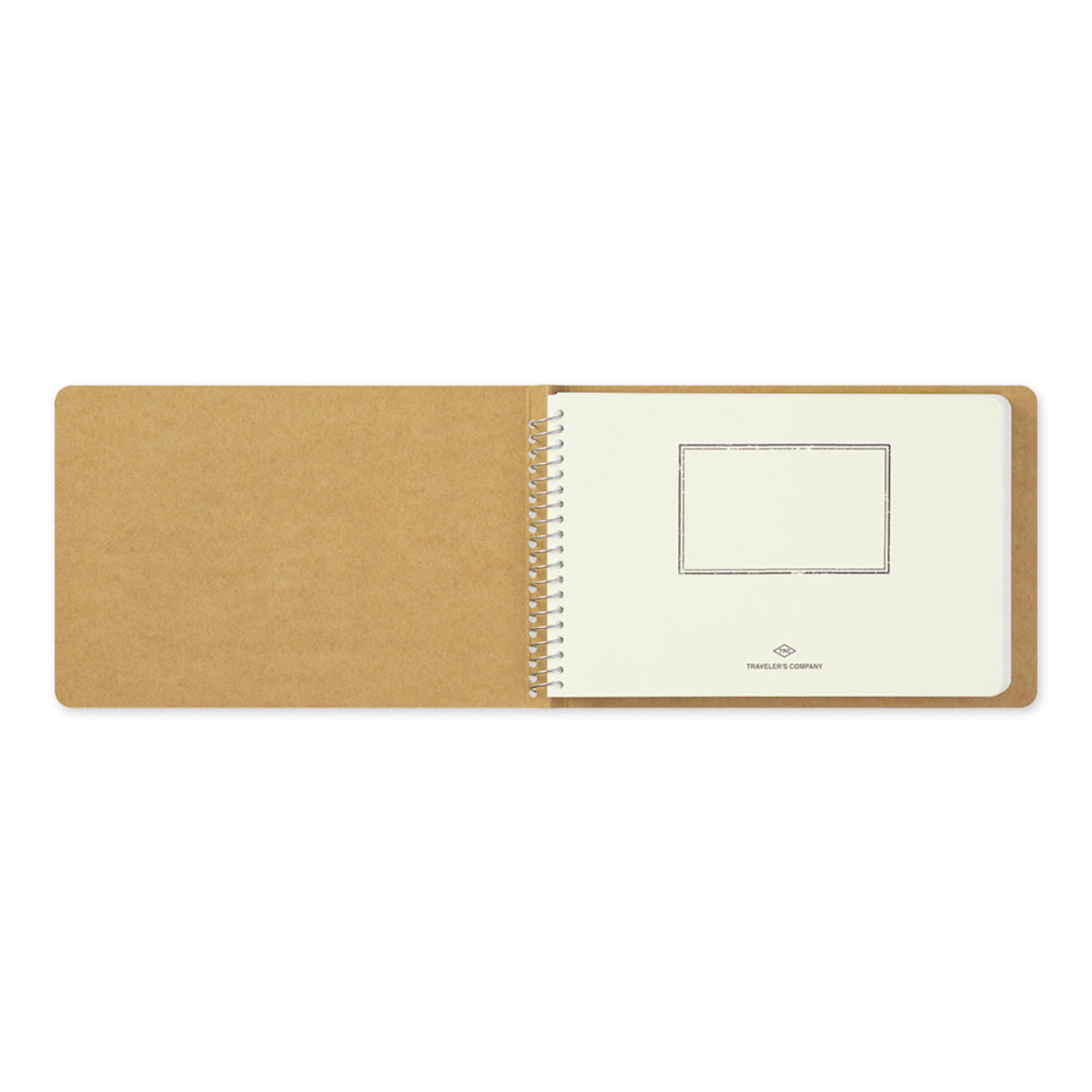 Traveler's Spiral Ring Notebook - B6 - Blank MD Paper White