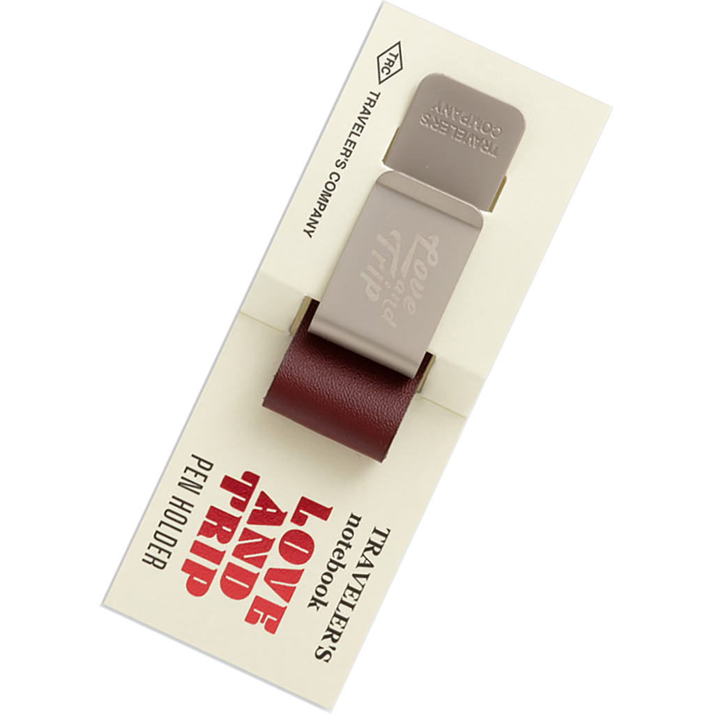 Traveler's Notebook Pen Holder - Love and Trip-Pen Boutique Ltd