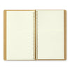 Traveler's Spiral Ring Notebook - A5 Paper Pocket - Slim - Pen Boutique Ltd