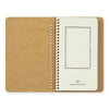 Traveler's Spiral Ring Notebook - A6 DW Kraft Paper - Slim - Pen Boutique Ltd