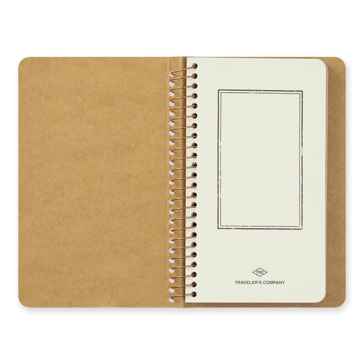Traveler's Spiral Ring Notebook - A6 DW Kraft Paper - Slim - Pen Boutique Ltd