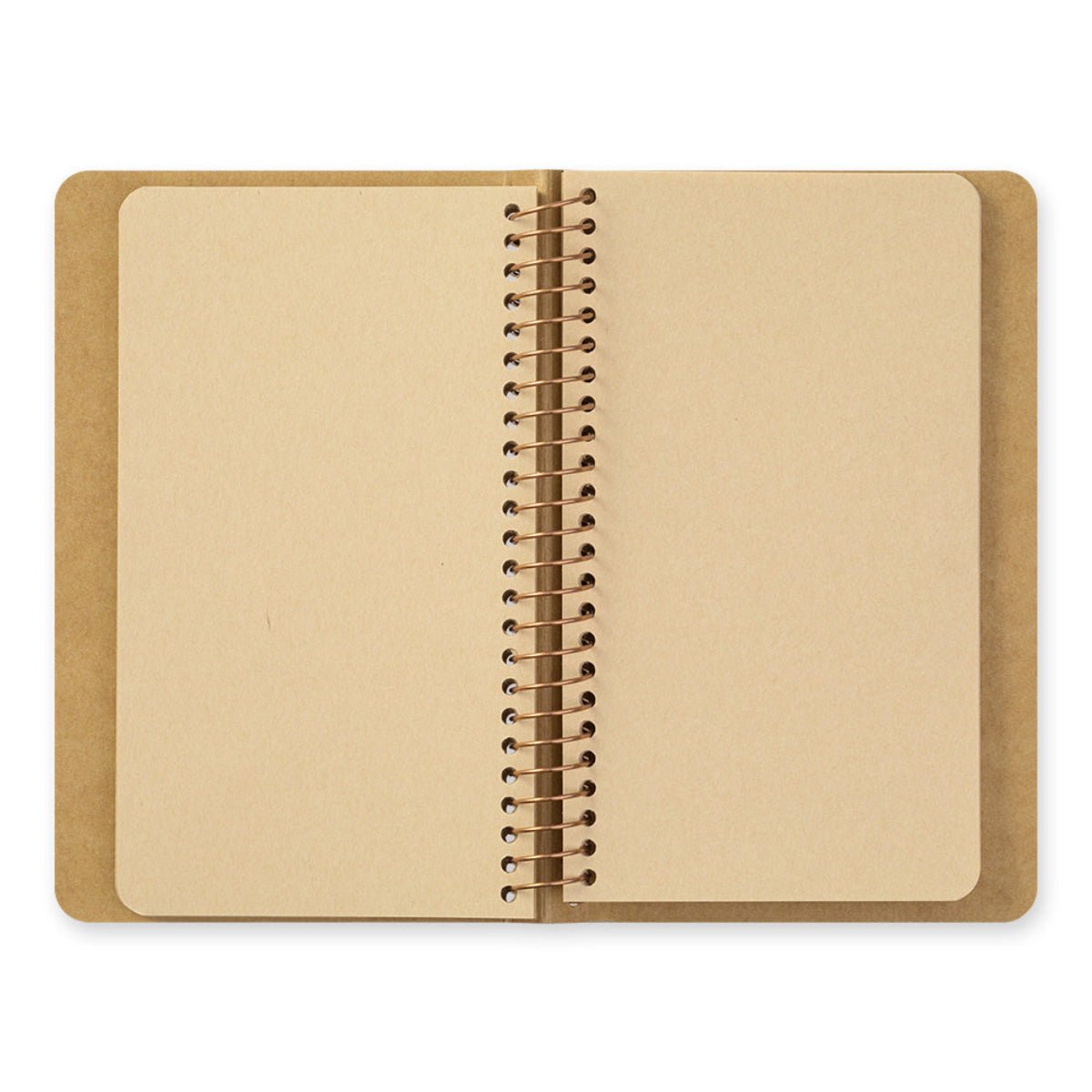 Traveler's Spiral Ring Notebook - A6 DW Kraft Paper - Slim - Pen Boutique Ltd
