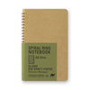 Traveler's Spiral Ring Notebook - A6 DW Kraft Paper - Slim - Pen Boutique Ltd