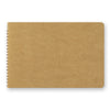 Traveler's Spiral Ring Notebook - B6 - Blank DW Kraft Paper - Pen Boutique Ltd