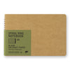 Traveler's Spiral Ring Notebook - B6 - Blank DW Kraft Paper - Pen Boutique Ltd
