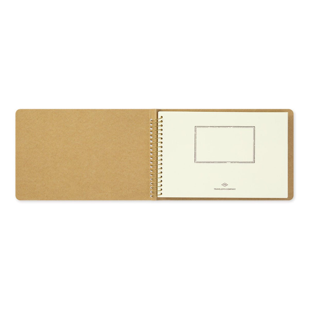 Traveler's Spiral Ring Notebook - B6 Paper Pocket - Slim - Pen Boutique Ltd