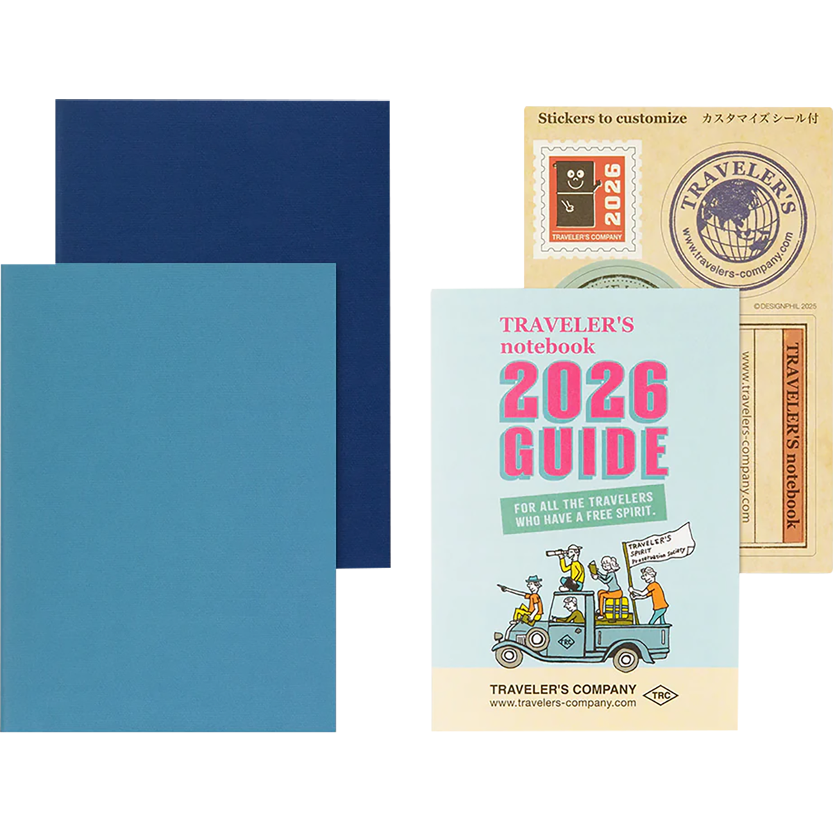 Traveler's Notebook - 2026 Weekly (Passport Size)-Pen Boutique Ltd