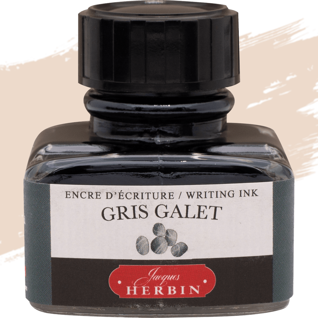J. Herbin Ink Bottle - Gris Galet - 30ml