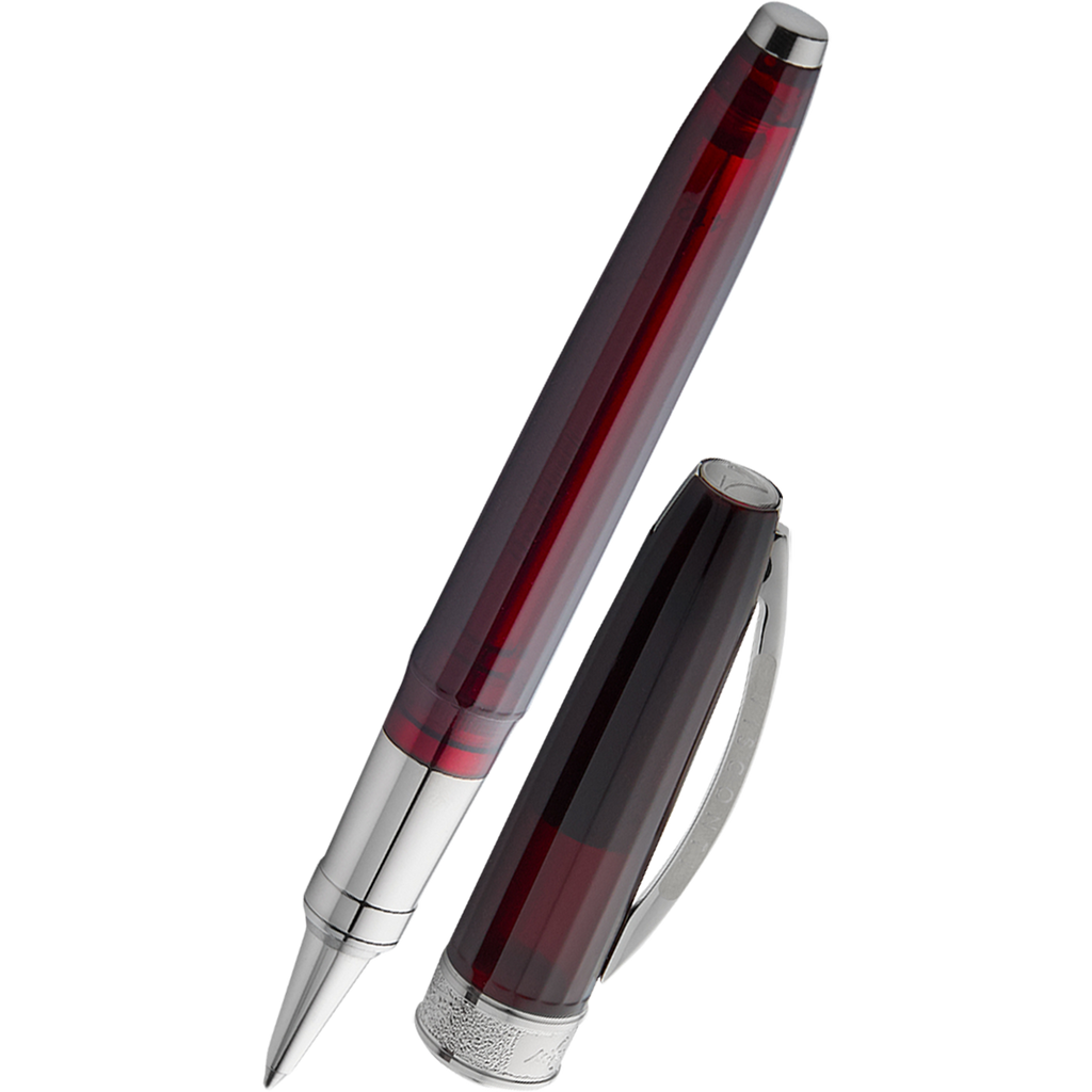 Visconti Michelangelo Rollerball Pen - Red-Pen Boutique Ltd