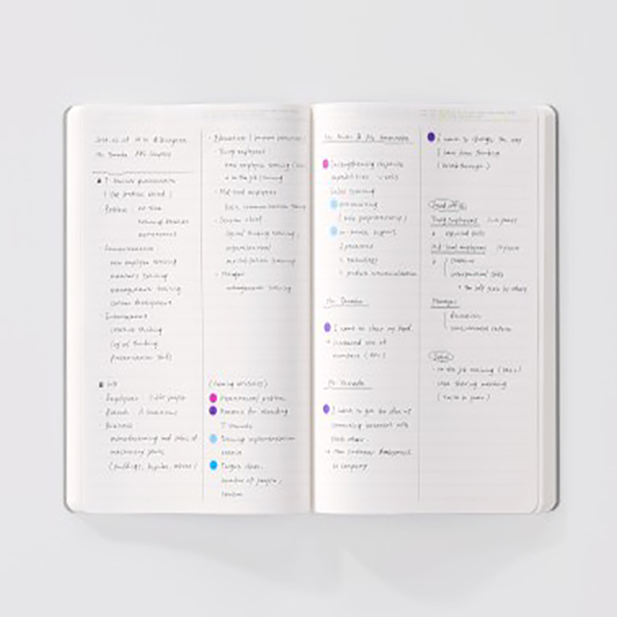 Stalogy 365 Days Notebook - Lined - A5 - Black-Pen Boutique Ltd