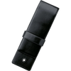 Montblanc Siena Pen Pouch - Smooth Black (2 Pen Slot)-Pen Boutique Ltd