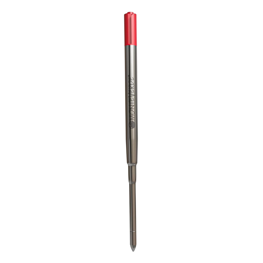 Monteverde Soft Ballpoint Refill (to fit Parker) - Red - Medium Point (1/pack)-Pen Boutique Ltd
