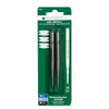 Monteverde Capless GEL Refill to fit most Rollerball Pen - Blue - Medium Point (2/pack) - Blister Card-Pen Boutique Ltd