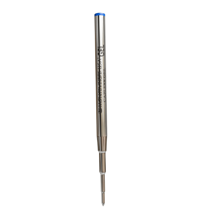 Monteverde Capless GEL Refill to fit most Rollerball Pen - Blue - Medium Point (1/pack)-Pen Boutique Ltd