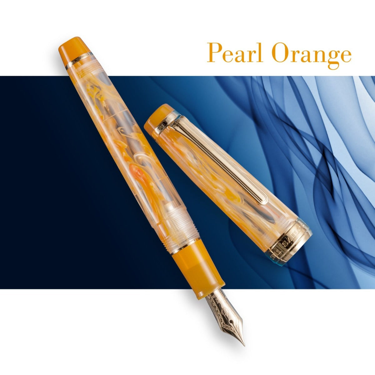 Sailor Professional Gear Fountain Pen - Veilio Pearl Orange - 3rd Edition (Bespoke Dealer Exclusive)