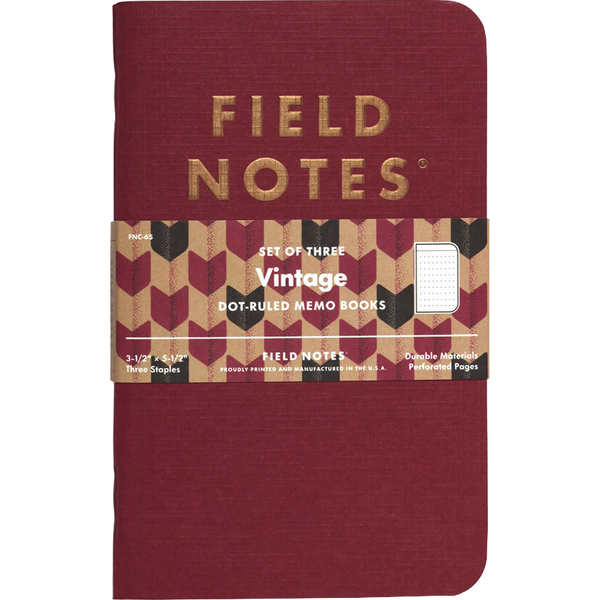 Field Notes Memo Book - The Vintage (Limited Edition) Field Notes Memo Book - The Vintage (Limited Edition)