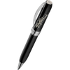 Visconti Alfred Hitchcock Ballpoint Pen - Black - Palladium Trim-Pen Boutique Ltd