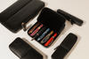 Visconti Classic Leather Two Pen Case - Black - Pen Boutique Ltd