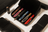 Visconti Classic Leather Two Pen Case - Black - Pen Boutique Ltd