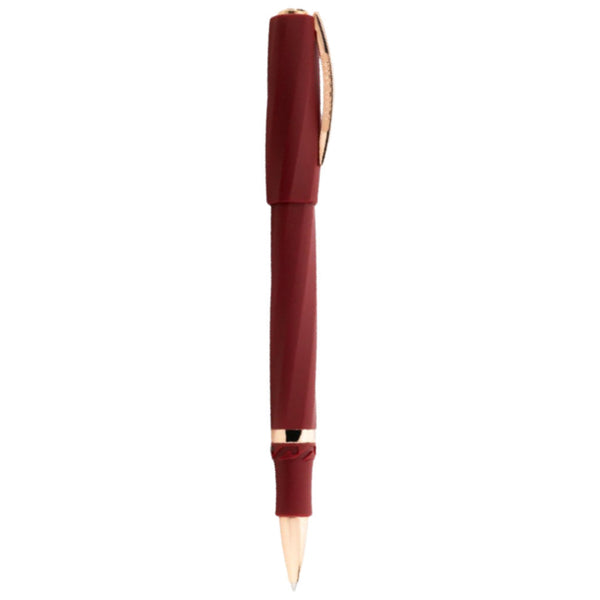 Visconti Divina Rollerball Pen - Matte Bordeaux (Oversize)-Pen Boutique Ltd