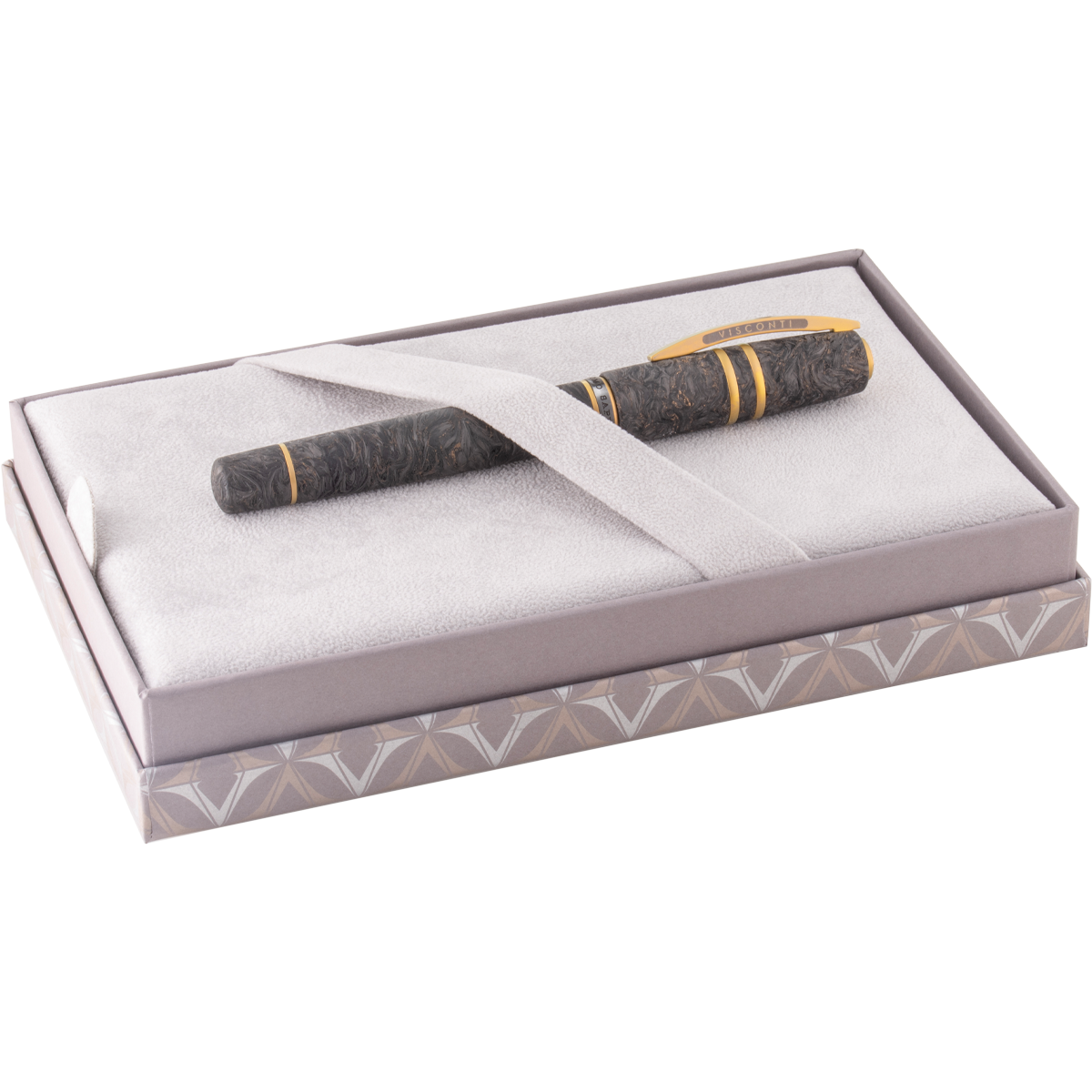 Visconti Homo Sapiens Carbon Moiré Rollerball Pen - (Limited Edition)-Pen Boutique Ltd