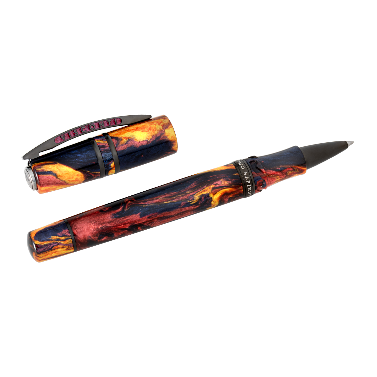 Visconti Homo Sapiens Earth Origins Rollerball Pen - Fire - (Limited Edition)-Pen Boutique Ltd
