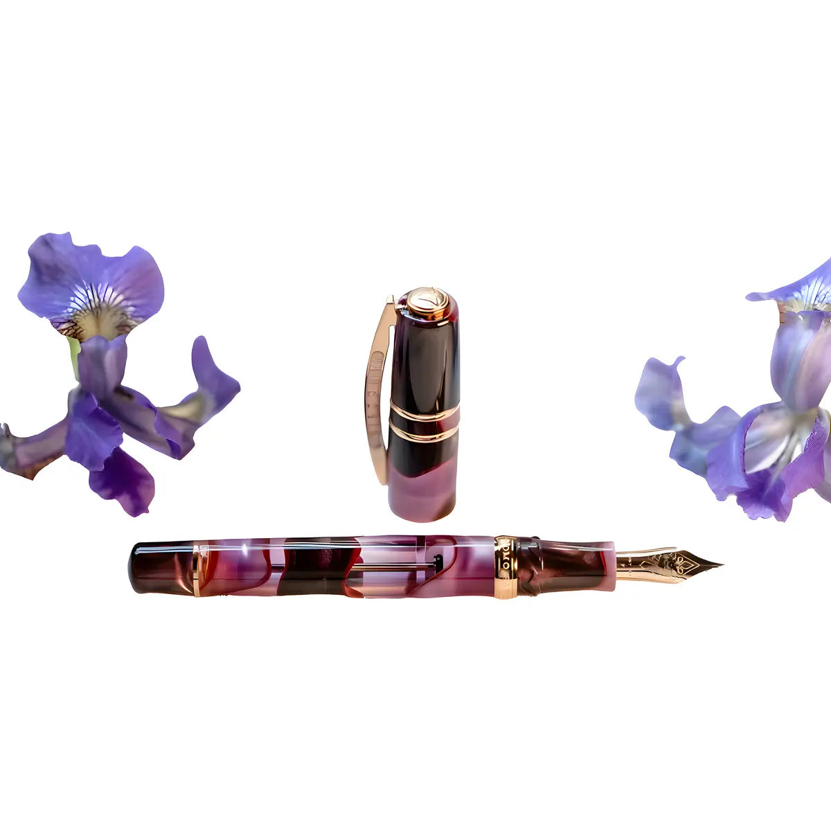 Visconti Homo Sapiens Fountain Pen - Iris Garden (Limited Edition) Visconti Pens