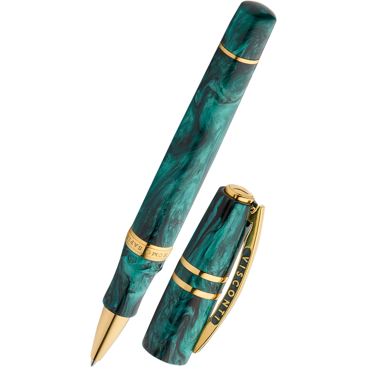 Visconti Homo Sapiens Rollerball Pen - Dark Emerald (Limited Edition)-Pen Boutique Ltd