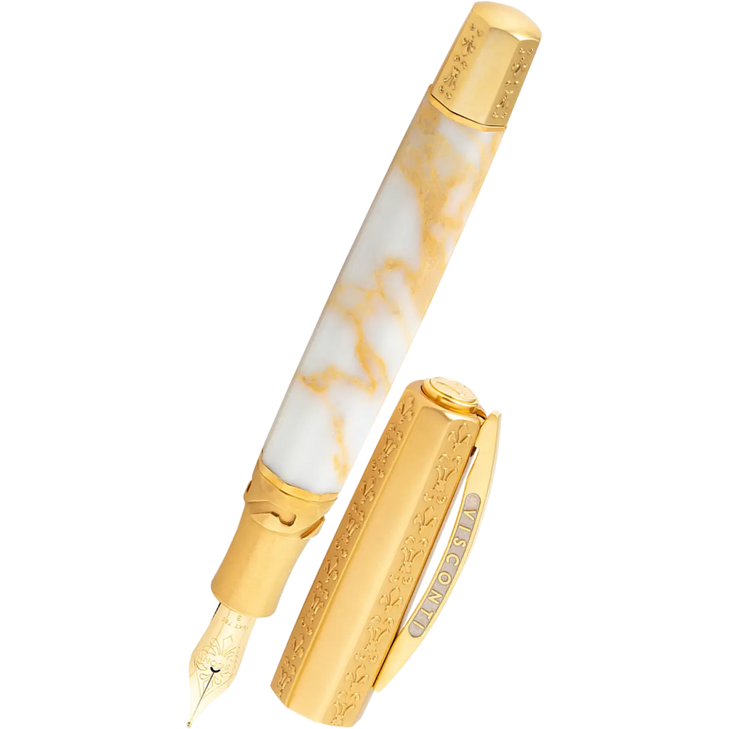 Visconti Il Magnifico Calacatta Gold Fountain Pen (Limited Edition) Visconti Pens