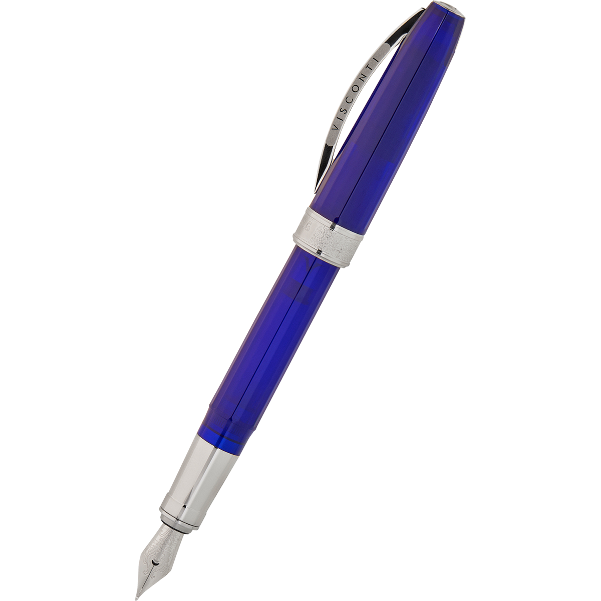 Visconti Michelangelo Fountain Pen - Blue-Pen Boutique Ltd