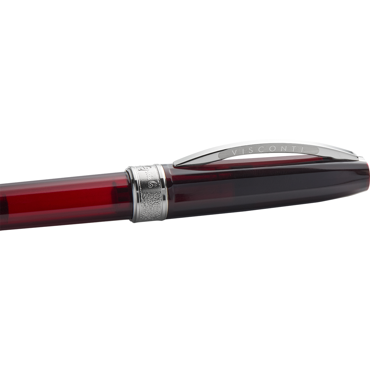 Visconti Michelangelo Fountain Pen - Red-Pen Boutique Ltd